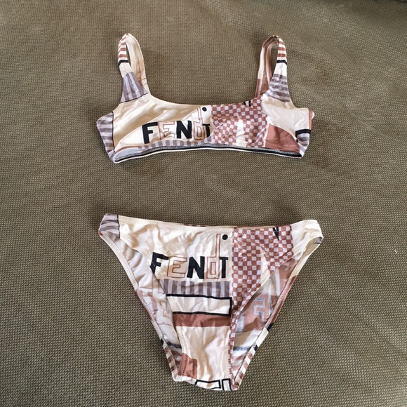 fendi swimsuit 2 piece